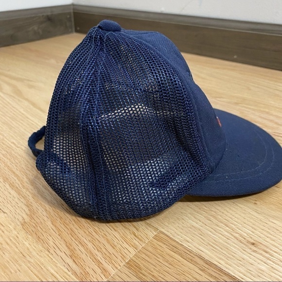 Vintage Dallas Cowboys Mesh Back Hat Kids NFL 90s Football Blue - Picture 2 of 6